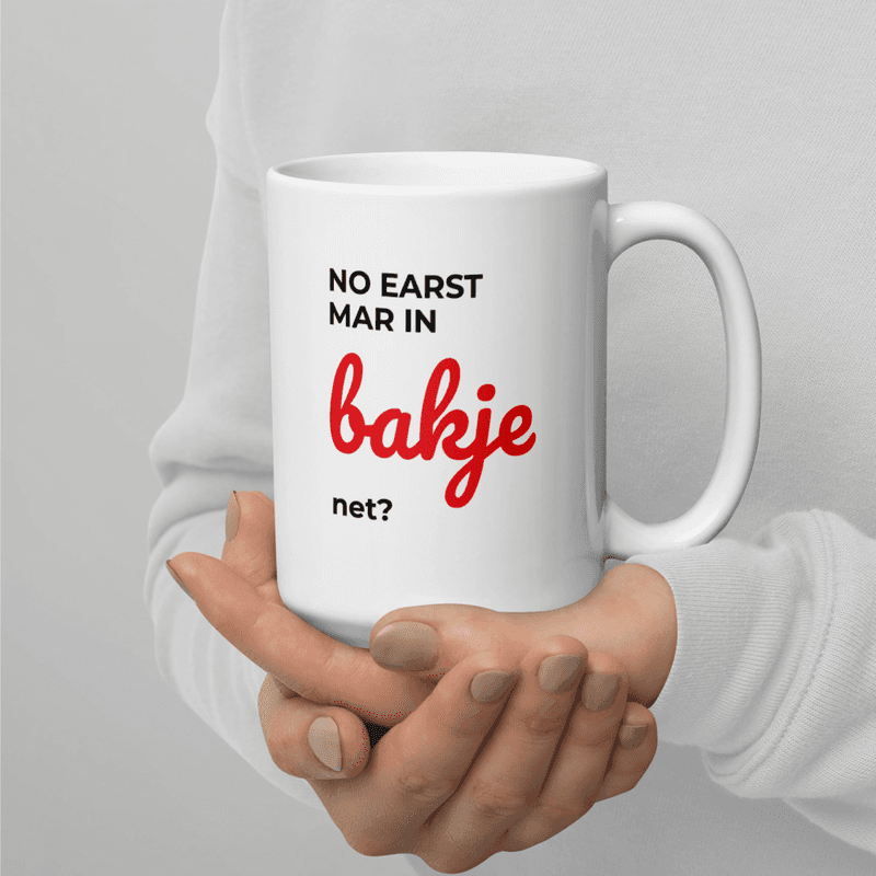 Earst mar in bakje - mok