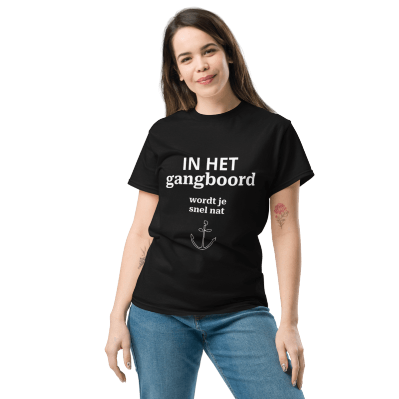 In het gangboord - Unisex T-shirt